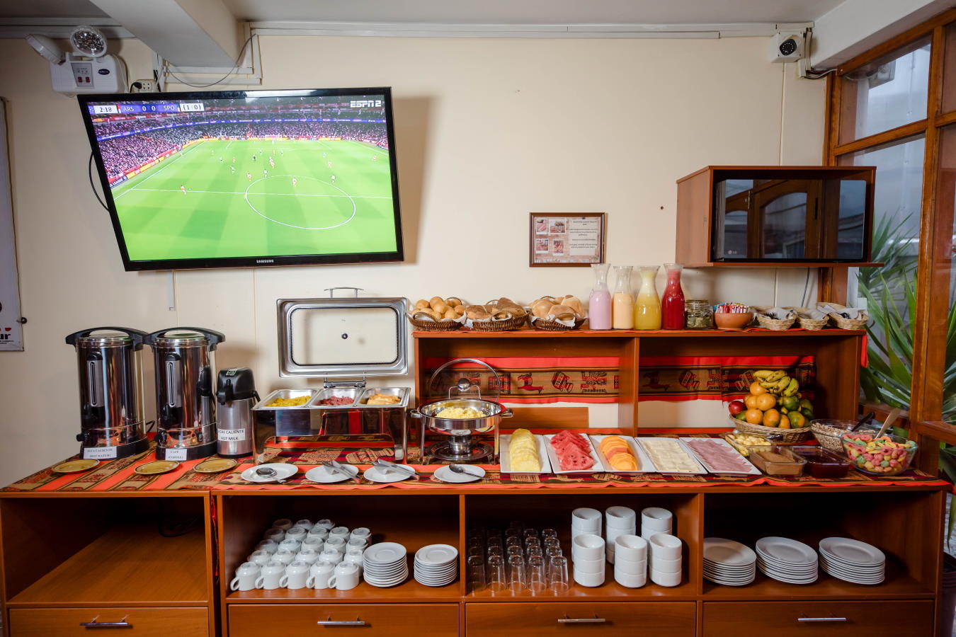 Comedor Quechua Hostal Recoleta