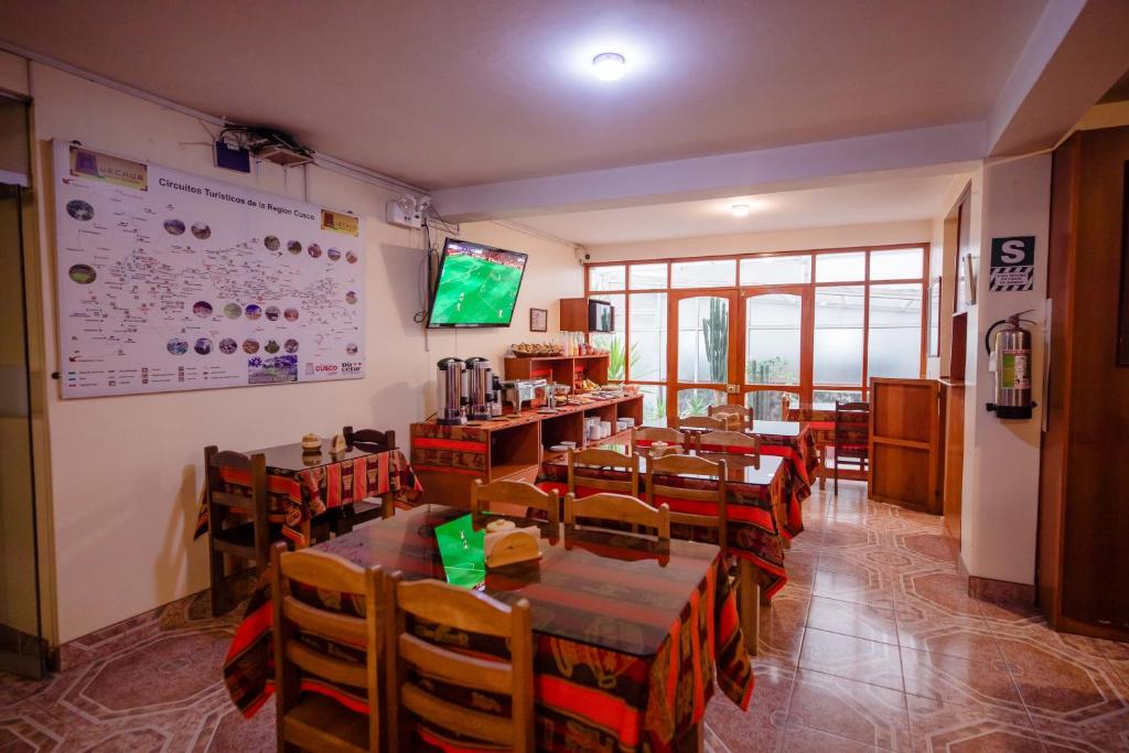 Comedor del Quechua Recoleta Hostal